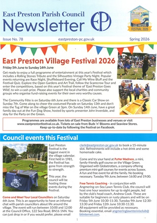 Spring 2026 newsletter cover