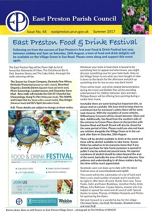 East Preston Parish Council Newsletter No 44 - Summer 2017